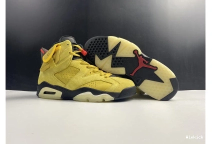 Travis - Scott Air “Yellow” x 6 Jordan 1104